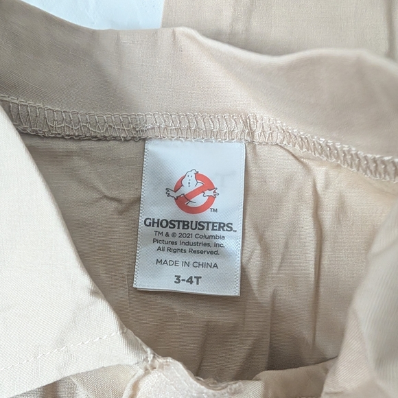 Spirit Halloween Ghostbusters Jumpsuit Toddler Costume 3T/4T - Picture 5 of 7